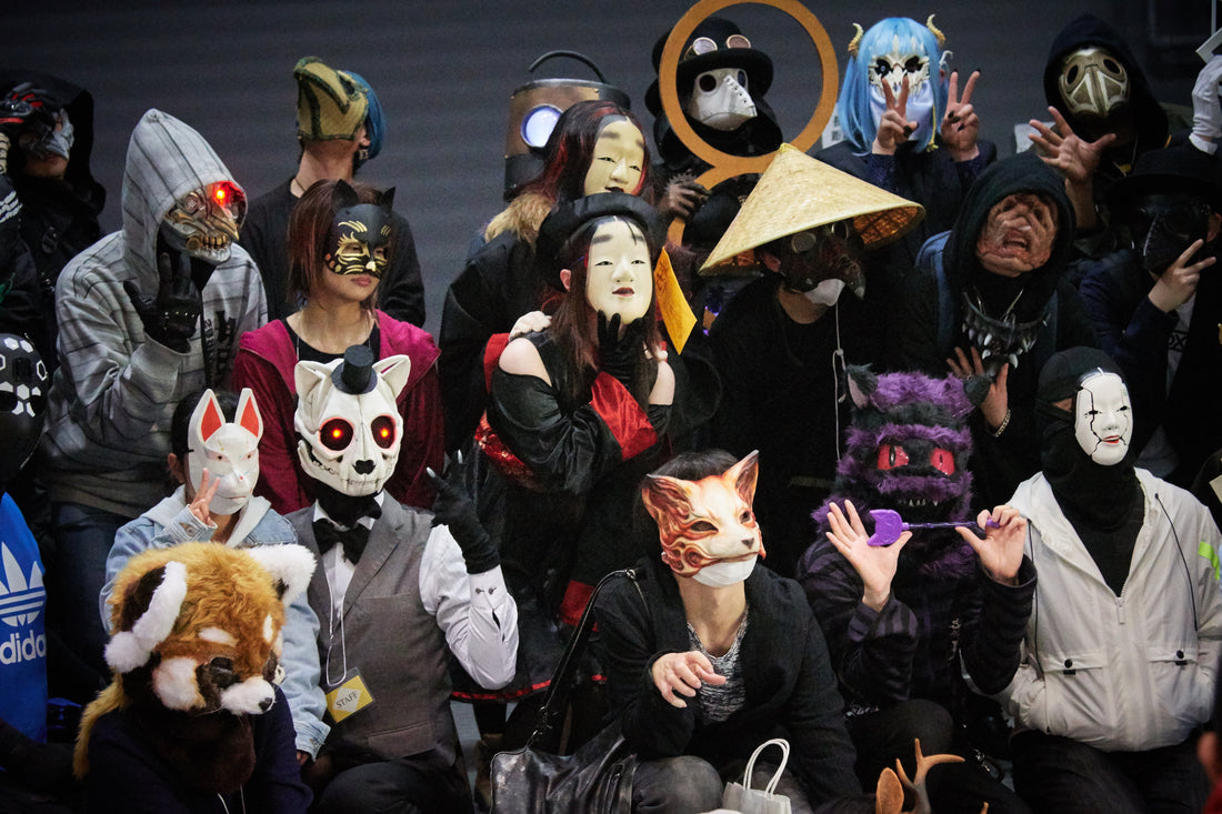 Japanese Masks for Cosplay, Film Props, and Serious Collectors
