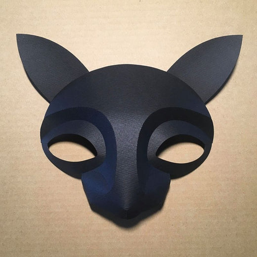 Sphinx Mask - Black, front