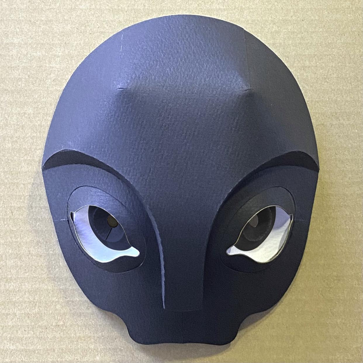 P3 Mask - Black, front