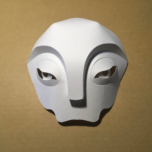 Pygmalion Mask - White, front