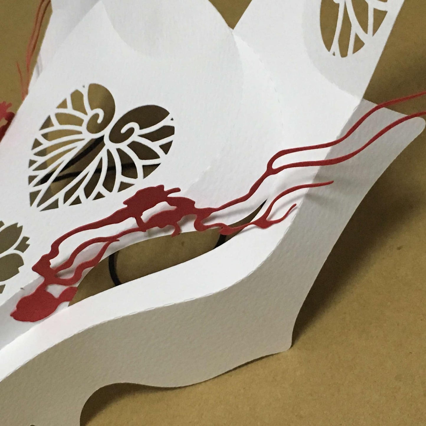 Enbiyakkomen Fox Mask - detail