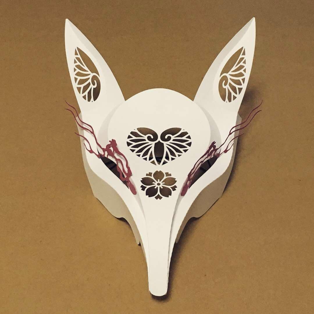 Enbiyakkomen Fox Mask - worn