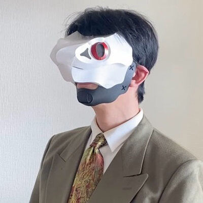 Snake Mask - worn