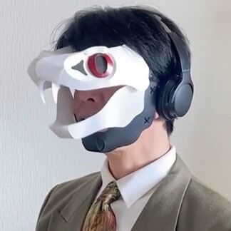 Snake Mask - assembly parts