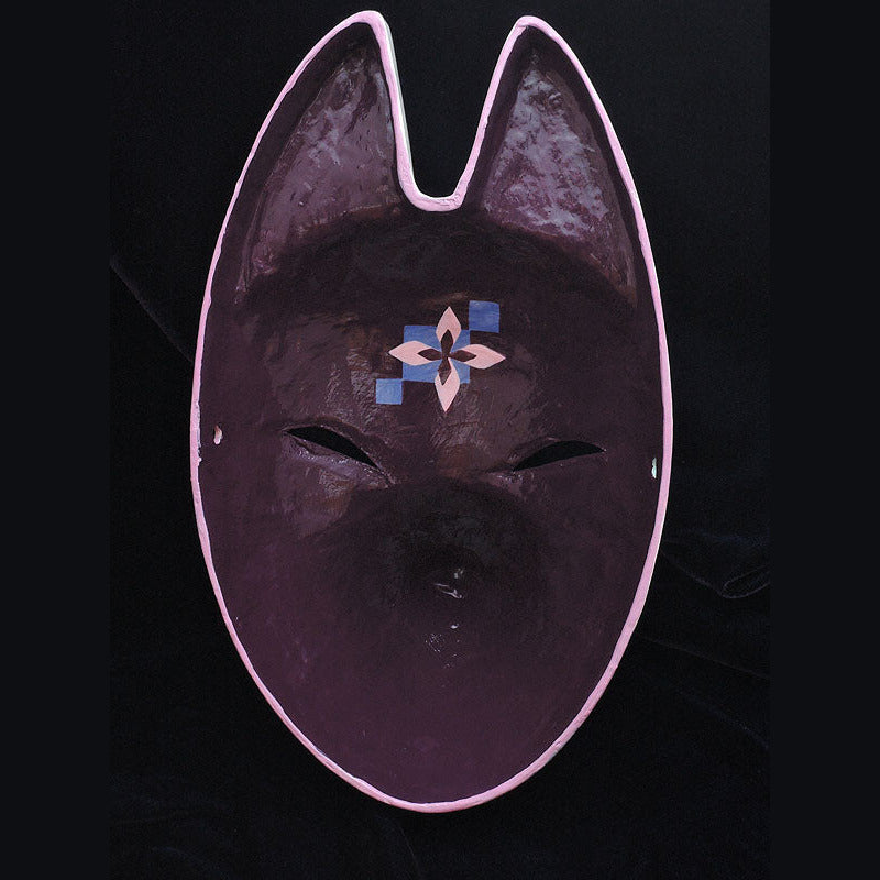 Senryumon Senka Fox Mask - Dyed Pattern Kitsune Mask by Komendo